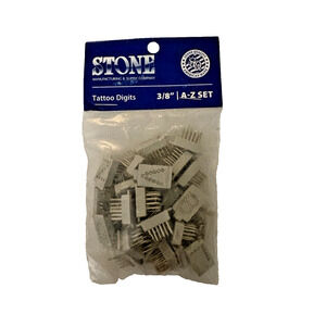 STONE TATTOO A-Z NEW DEER, COW, PIG Made in USA